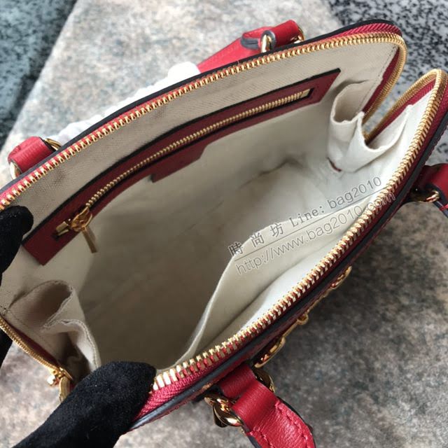 Gucci女包 古馳2020新款 Gucci手提肩背女包 621220pvc棕皮  gdj1144